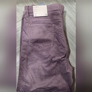 Loft, Soft Velvet Jean, The skinny, High Rise, Regular Fit, Petite Inseam